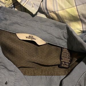 6 short sleeve button downs George wrangler arrow roundtree & York